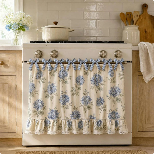 Floral Print Oven Skirt