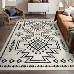 Bohemian Geometric Tribal Area Rug