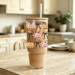 Spooky Season Glass Tumbler