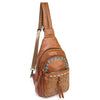 Western Fringe Cowhide Crossbody Bag