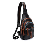 Western Fringe Cowhide Crossbody Bag