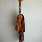 Western Fringe Cowhide Crossbody Bag
