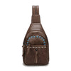 Western Fringe Cowhide Crossbody Bag