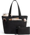 Bagstellar Quilted Cotton Laptop Tote