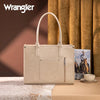 Wrangler Aztec Leather Tote Bag