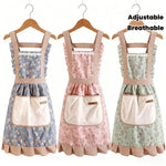 Vintage Floral Princess Apron
