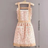 Vintage Floral Princess Apron
