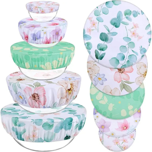 Reusable Floral Bowl Covers