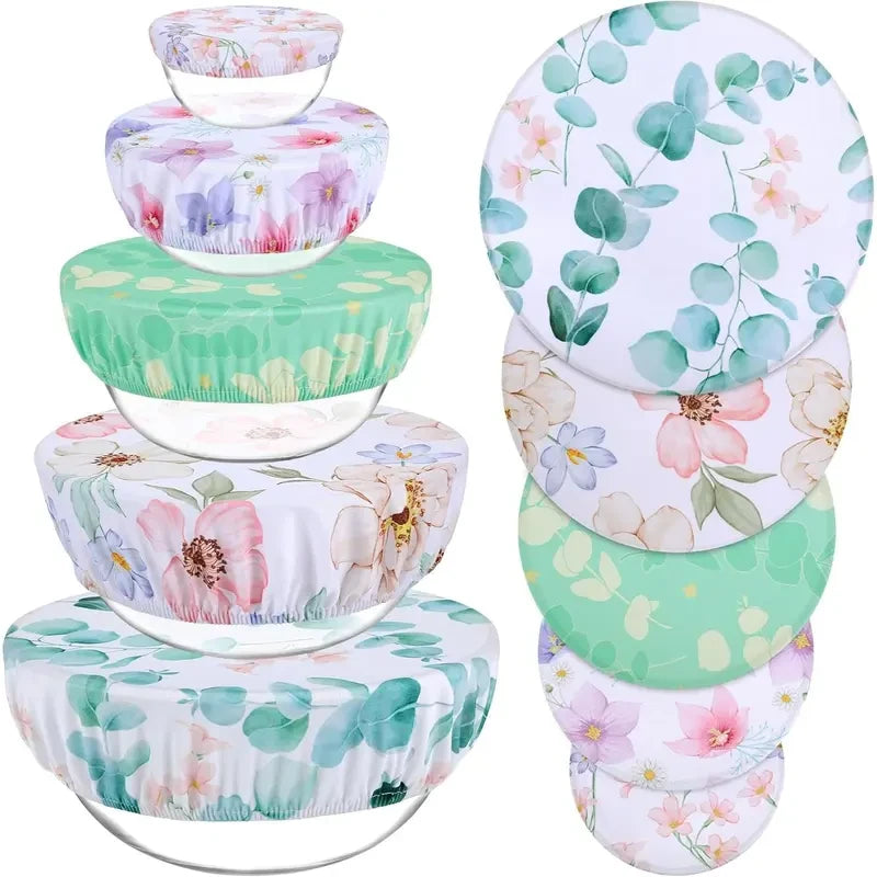 Reusable Floral Bowl Covers