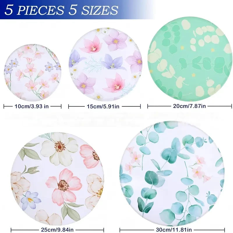 Reusable Floral Bowl Covers