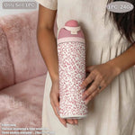 Leopard Print Insulated Water Bottle