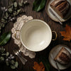Retro Floral Enamel Soup Pot