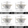 Retro Floral Enamel Soup Pot