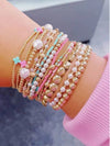 Bohemian Beaded Stretch Bracelet Set