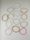 Bohemian Beaded Stretch Bracelet Set