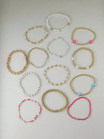 Bohemian Beaded Stretch Bracelet Set