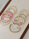 Bohemian Beaded Stretch Bracelet Set