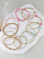 Bohemian Beaded Stretch Bracelet Set