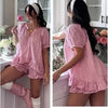 Gingham Cotton Pajama Set