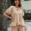 Gingham Cotton Pajama Set