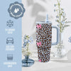 Coquette Leopard Bow Tumbler
