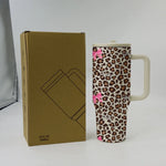 Coquette Leopard Bow Tumbler