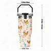 Floral Chicken Insulated Tumbler