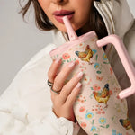 Floral Chicken Insulated Tumbler