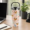 Floral Chicken Insulated Tumbler