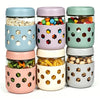 Wide Mouth Glass Mason Jar Set