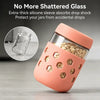 Wide Mouth Glass Mason Jar Set