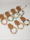 Colorful Beaded Cross Bracelet Set