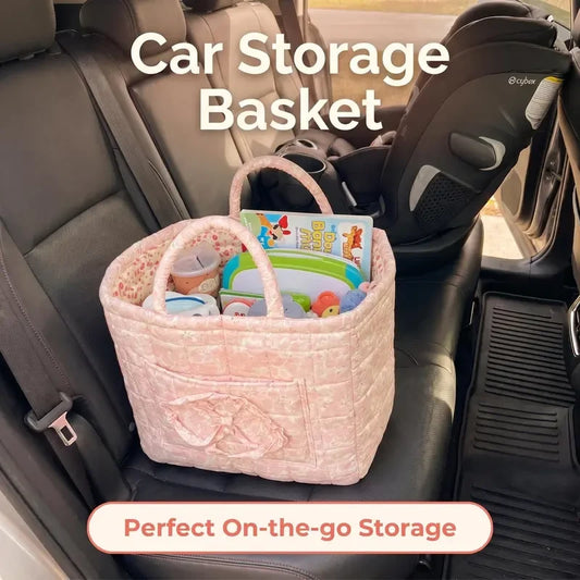 Fabric Car Storage Basket