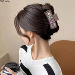 Western Cowgirl Leather Hair Clip