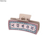 Western Cowgirl Leather Hair Clip