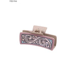Western Cowgirl Leather Hair Clip