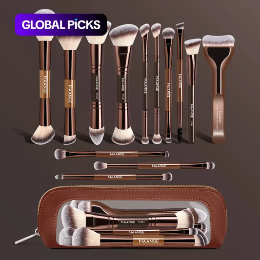 MAANGE Makeup Brush Set with Bag