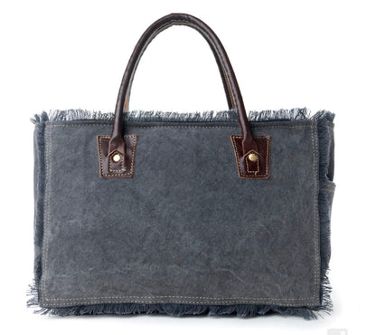 Myra Bag Turquoise Cowhide Star Tote