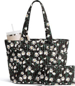 Bagstellar Quilted Cotton Laptop Tote