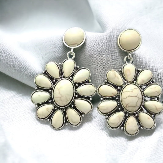 White Sands Western Statement Earrings